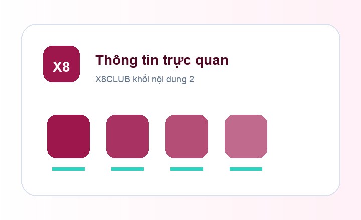 X8CLUB thông tin trực quan